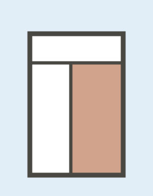 Single Door - Left Sidelight Transom