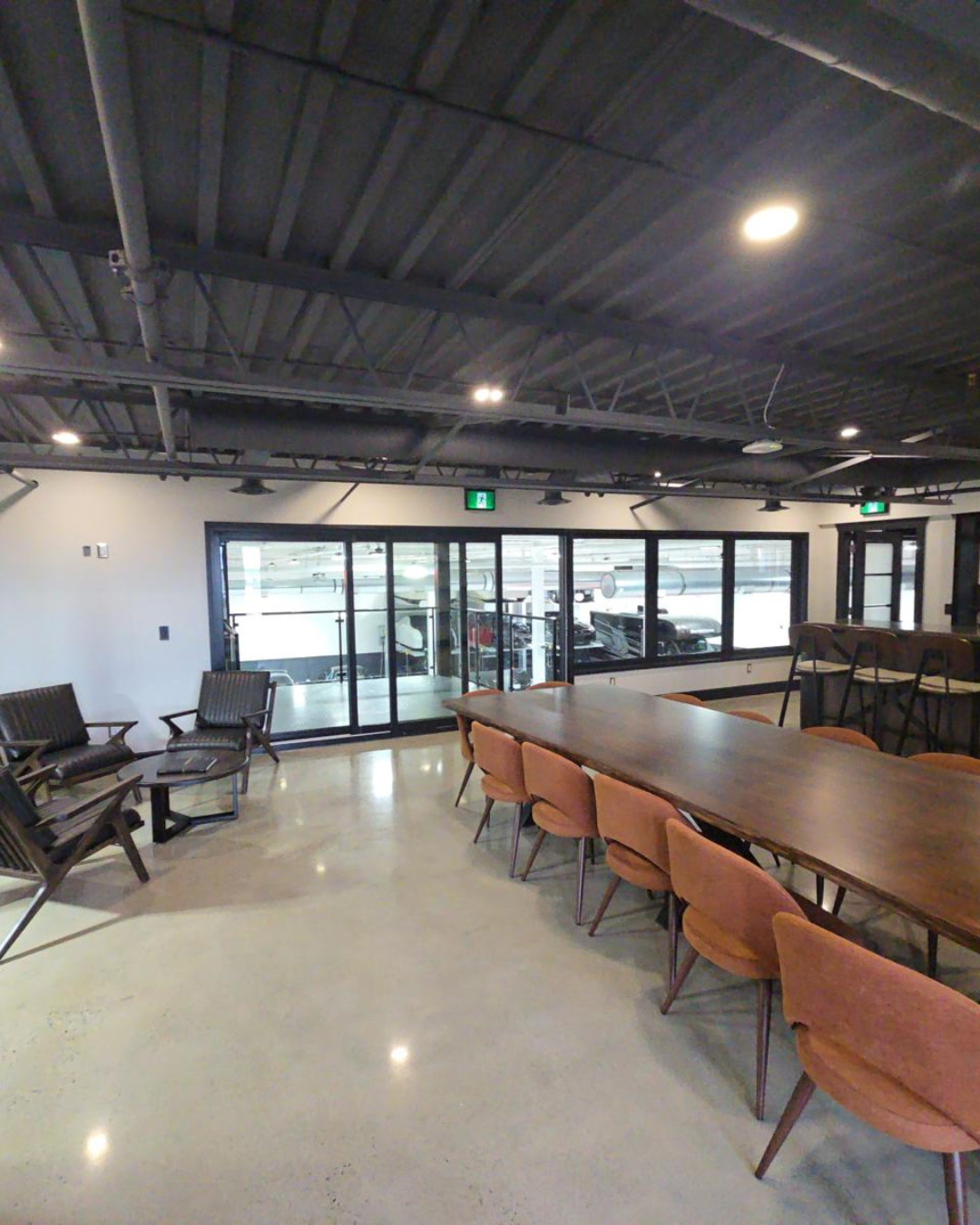 Commercial vinyl windows & sliding door systems supplied for York 363 in Sudbury